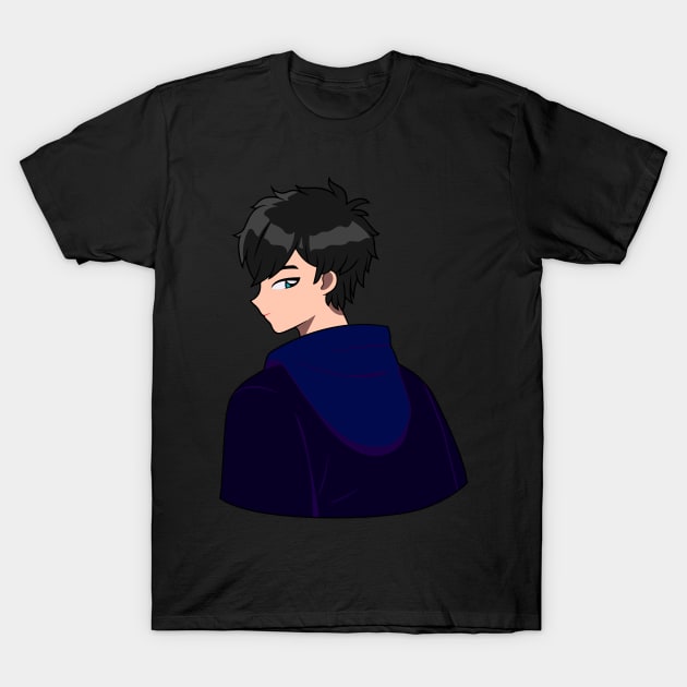 Anime boy T-Shirt by Right-Fit27